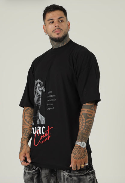Camiseta Oversized TUPAC Black