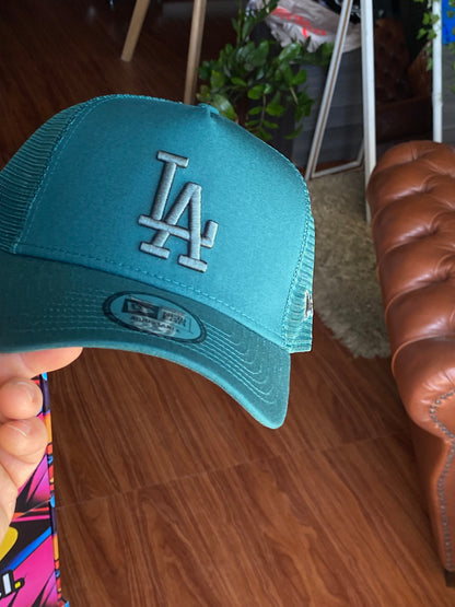 Boné New Era LA Eframe Truker Green