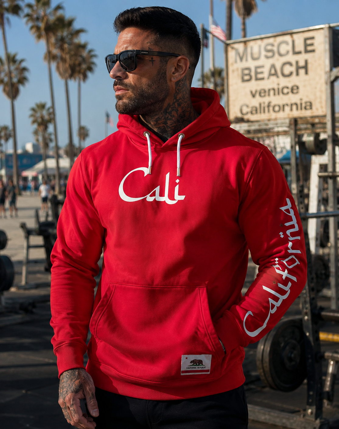 Moletom Cali Red Premium
