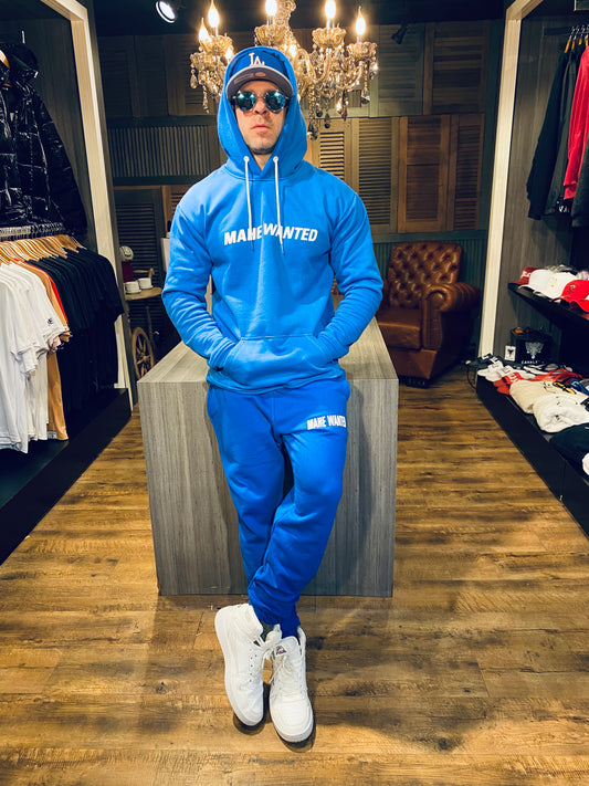 Conjunto Mahe Moletom Over Blue