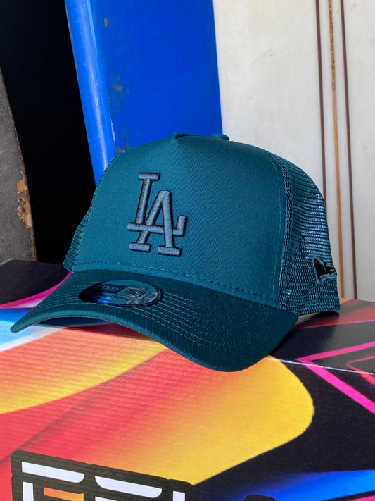 Boné New Era LA Eframe Truker Green
