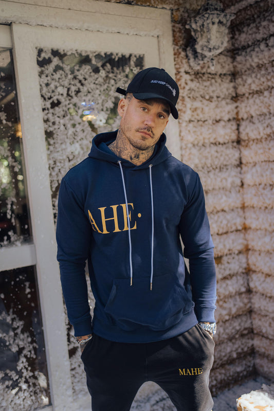 Moletom Canguru Mahe Navy Blue