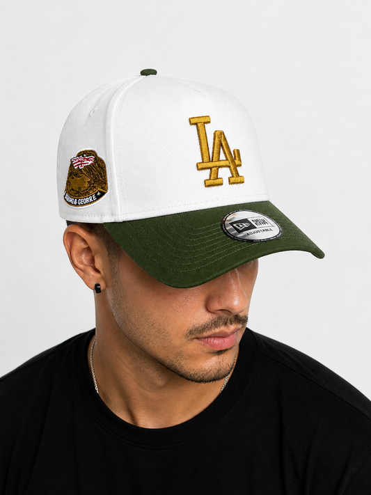 Boné New Era LA Eframe Gold Green
