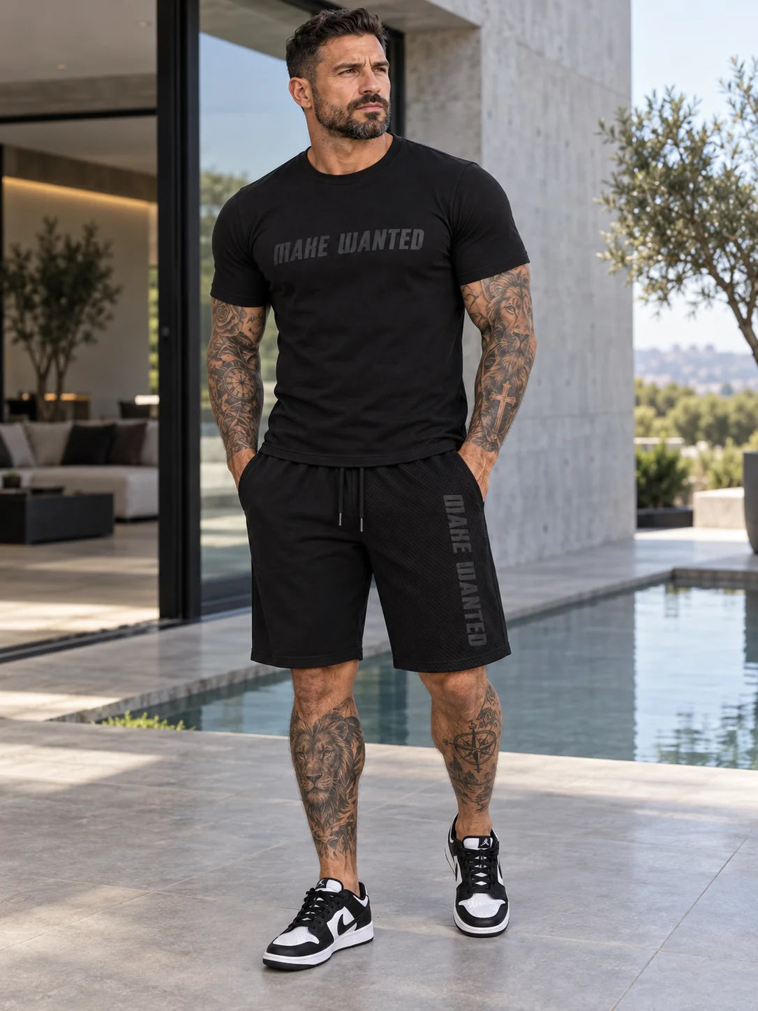 Bermuda Mahe Black Texturized