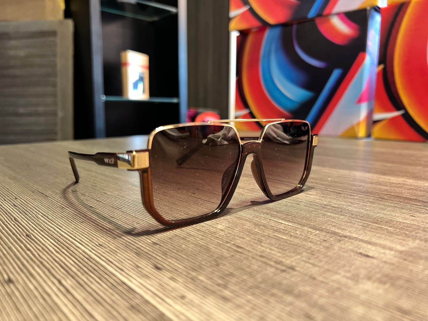 Óculos de Sol Gold Action