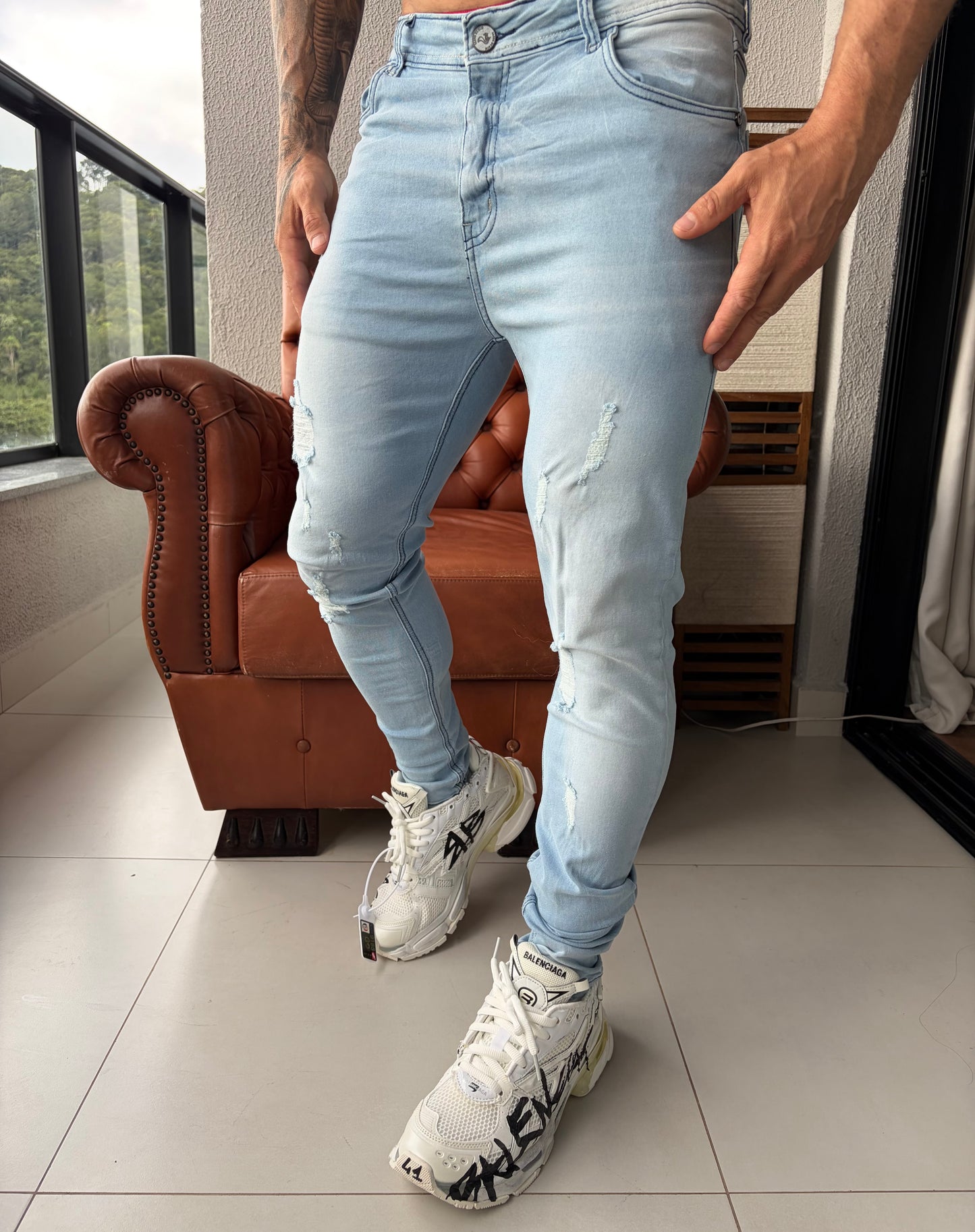 Calça Jeans Skinny Paris