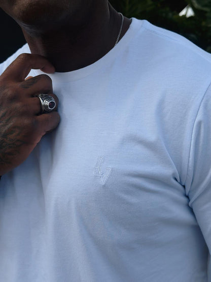 Camiseta LV Semi Long White
