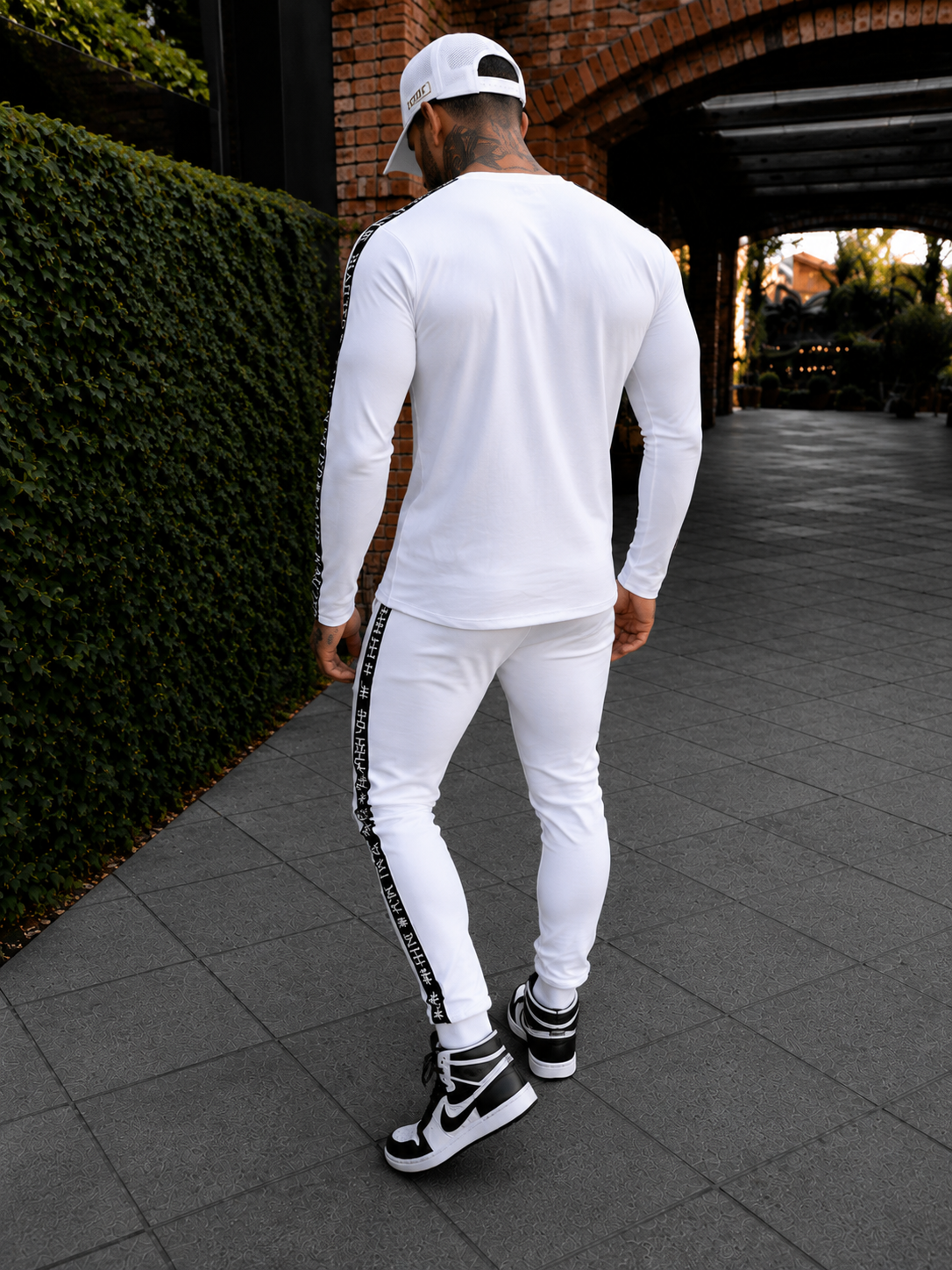 Conjunto Moletom Mahe Harlem White