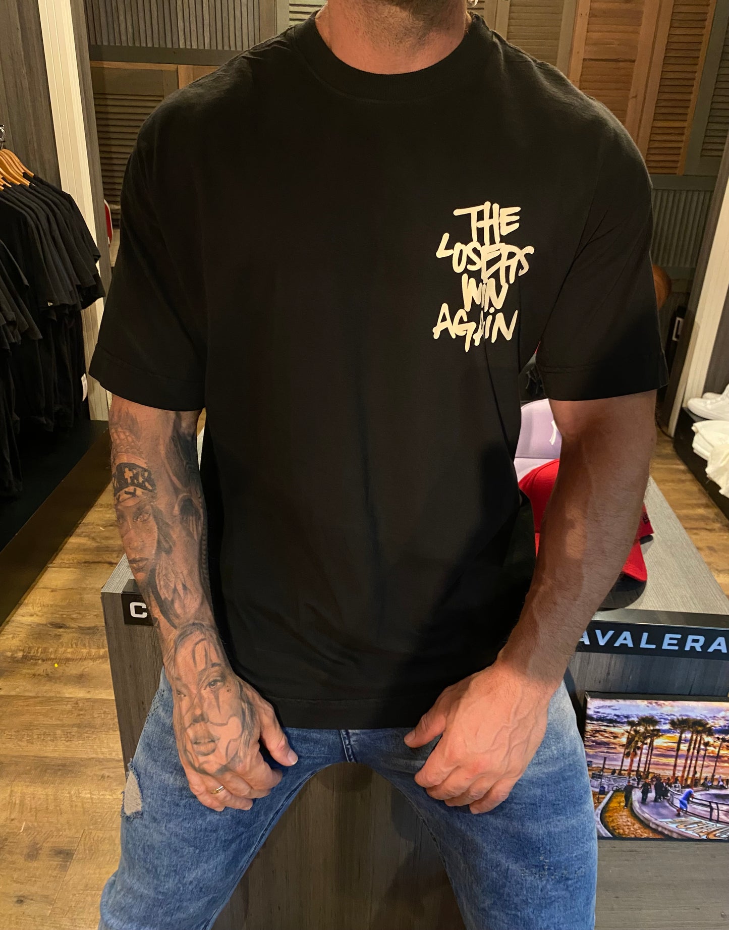 Camiseta Oversized Vivaz Black
