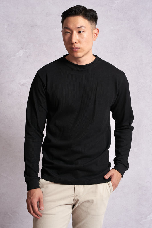 Blusa Canelada Black