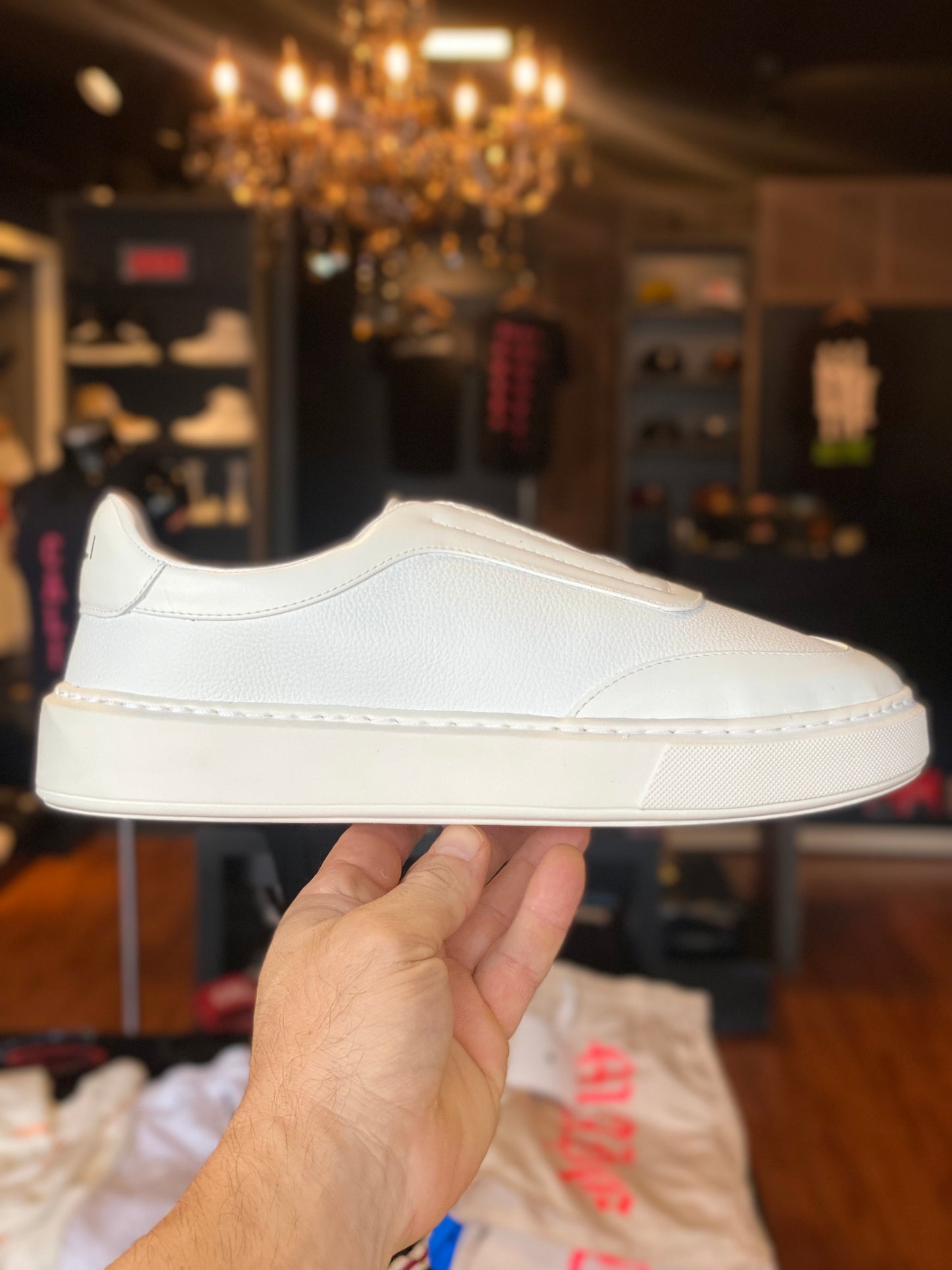 Tênis Cali White sem cadarço