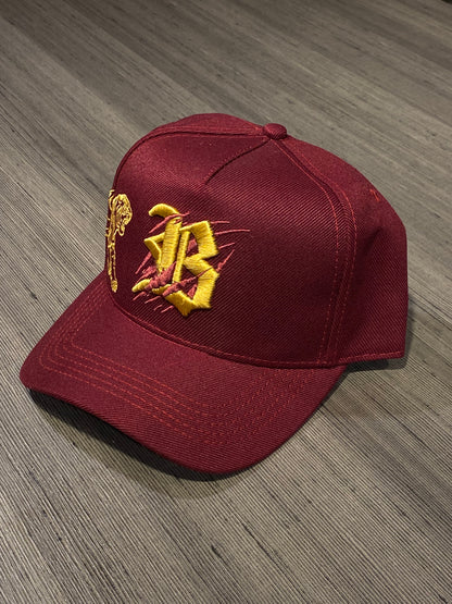 Boné Snapback BLCK Trigre Asiático Wine