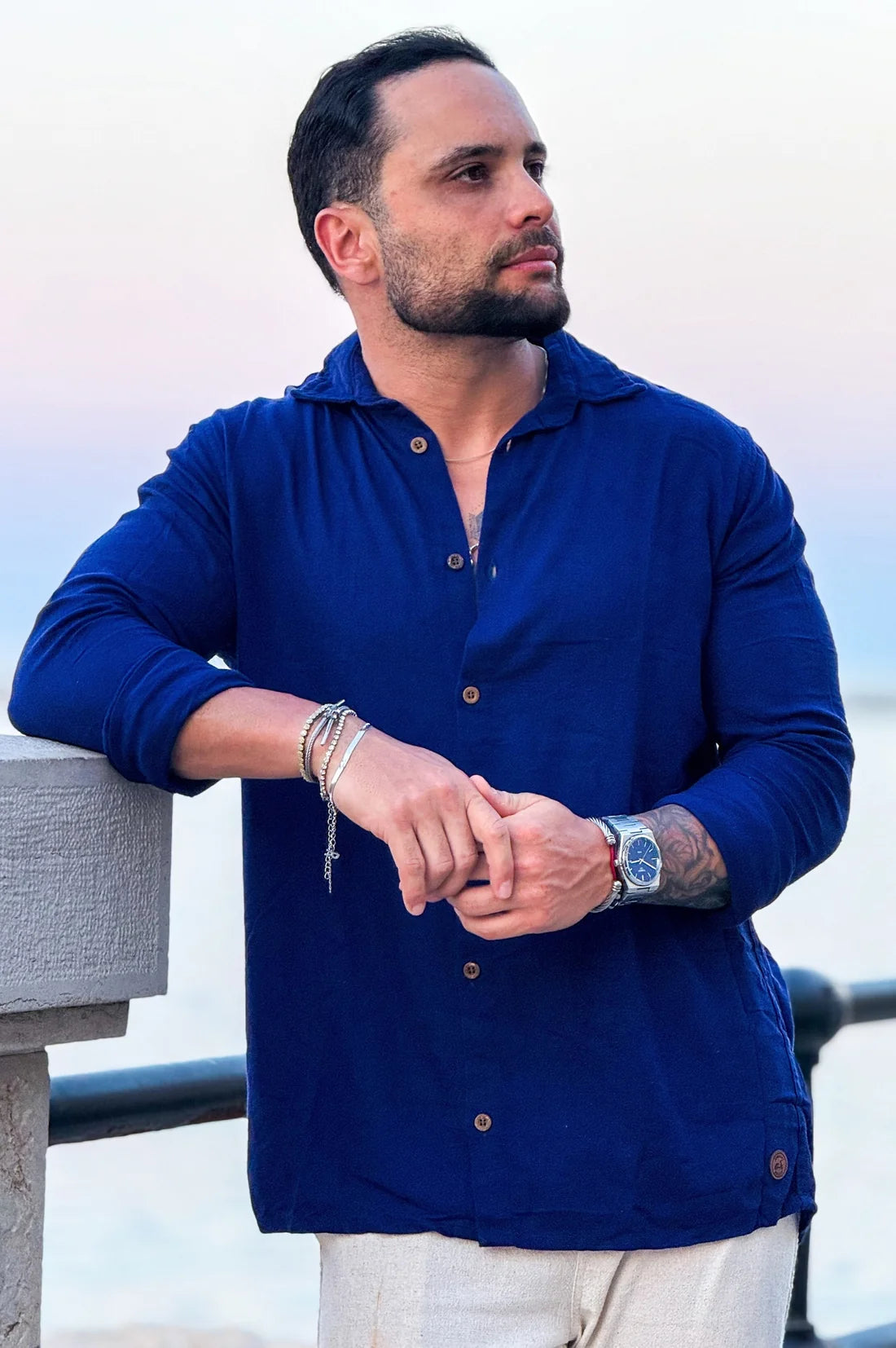 CAMISA LV MANGA LONGA