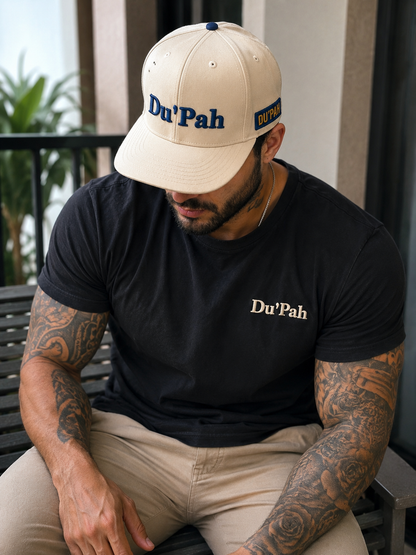 Boné Dupah Aba reta Off White Snapback