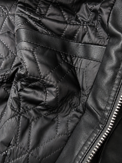 Jaqueta Rick em Couro Black Premium