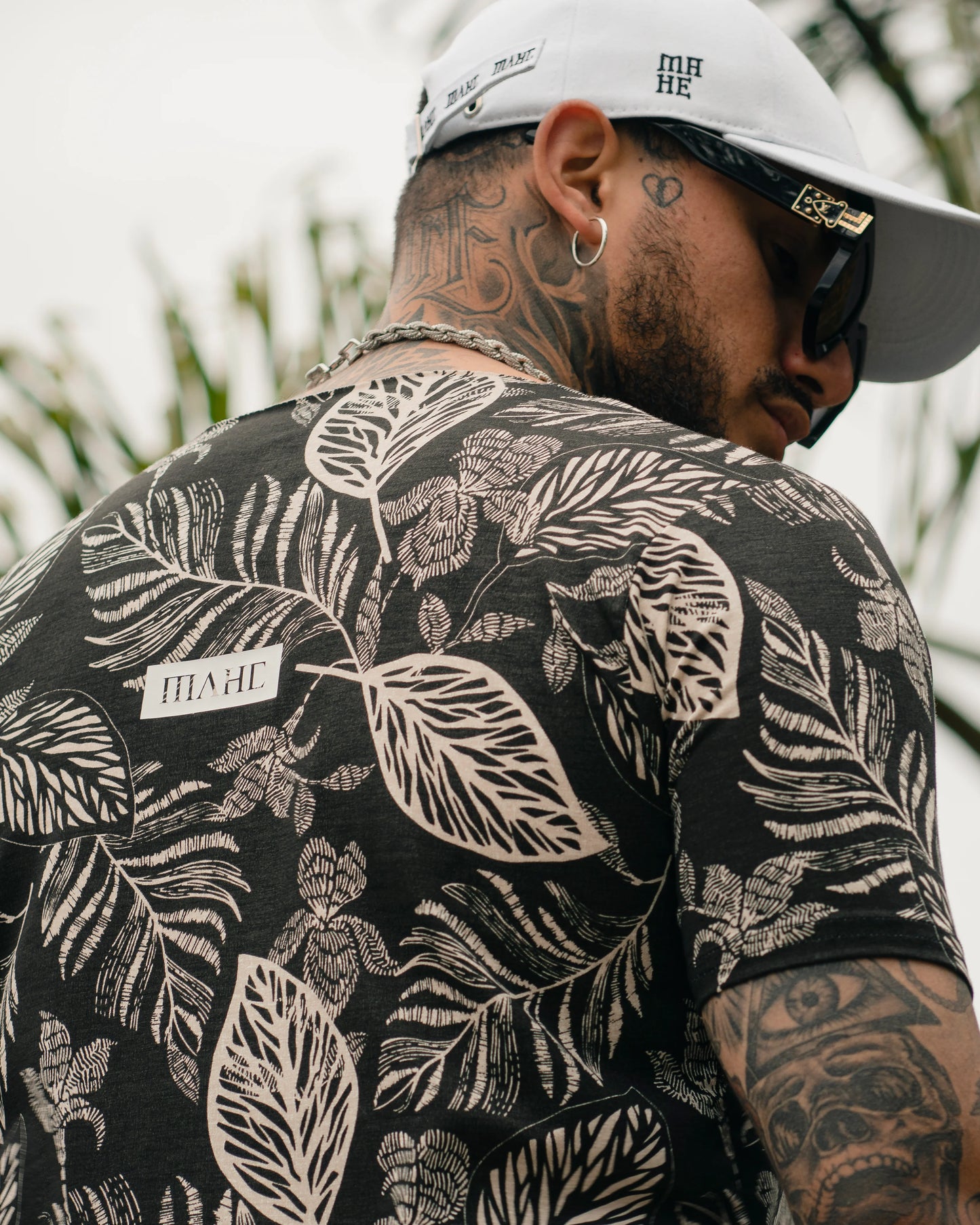 Camiseta Mahe Visco Folhas