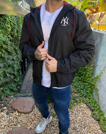 Jaqueta Corta Vento Windbreaker New York Yankees