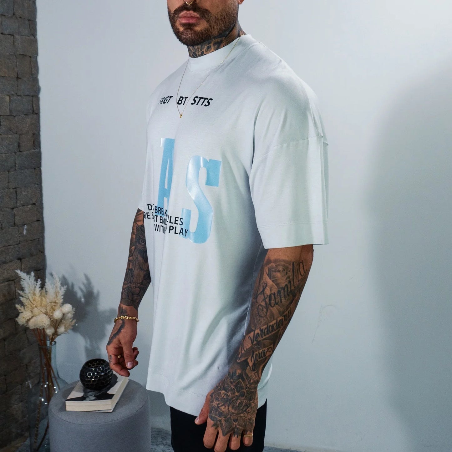 Camiseta Oversized Rules
