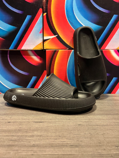 Chinelo Nuvem Preto Super Leve