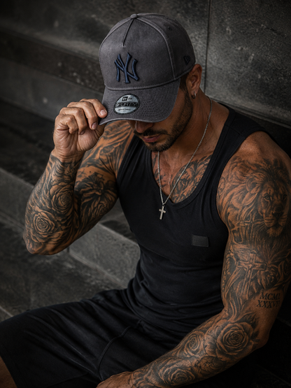 Boné 9Forty Stretch Snap MLB New York Yankees X-Metal - Grafite