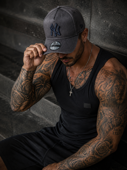 Boné 9Forty Stretch Snap MLB New York Yankees X-Metal - Grafite