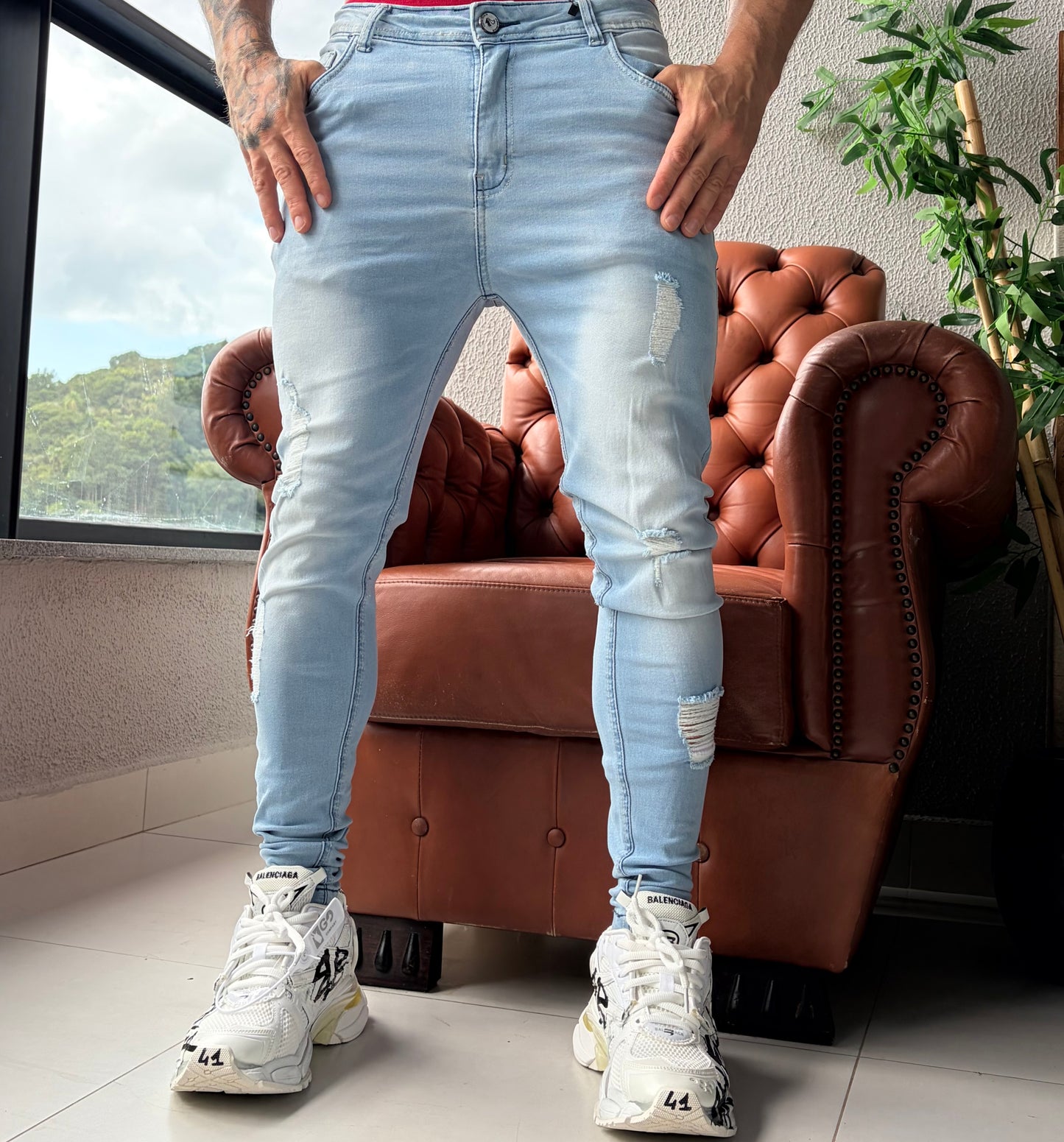 Calça Jeans Super Skinny Liff