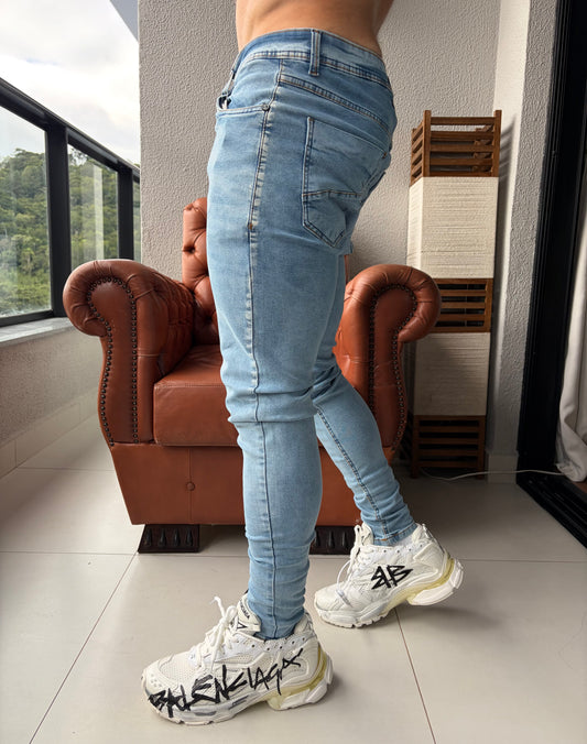 Calça Jeans Super Skinny Basic