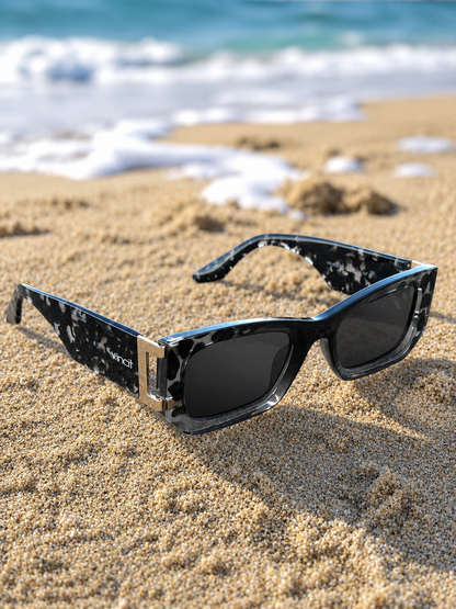 Óculos de Sol Vincit Marmorizado Black