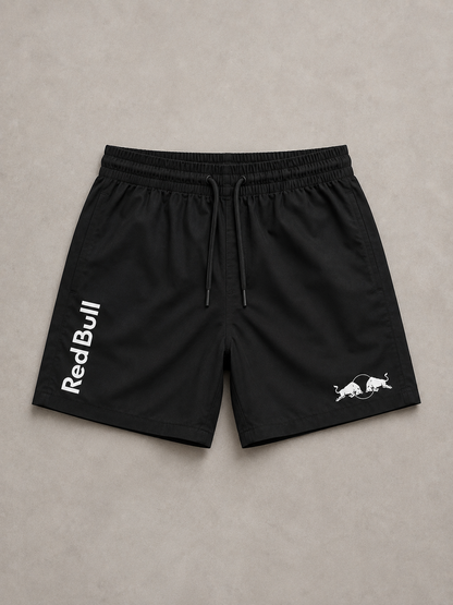 Short Red Bull Preto