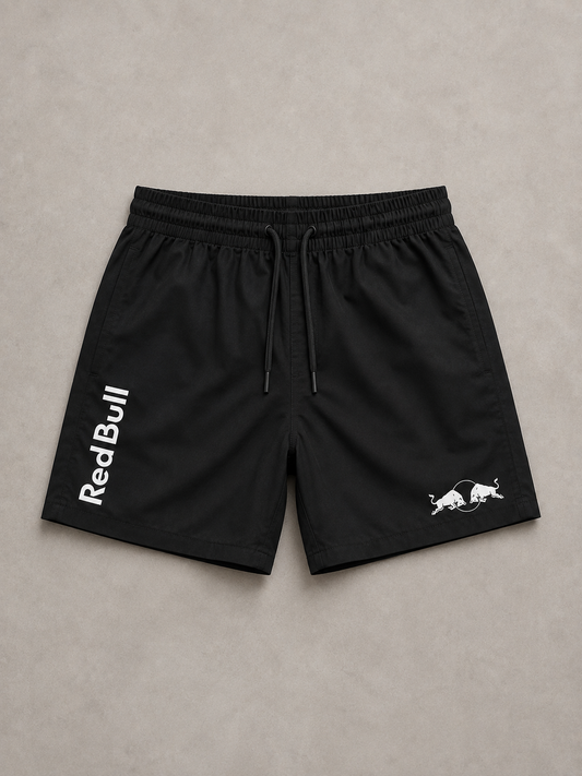 Short Red Bull Preto