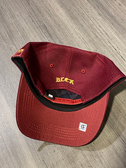 Boné Snapback BLCK Trigre Asiático Wine