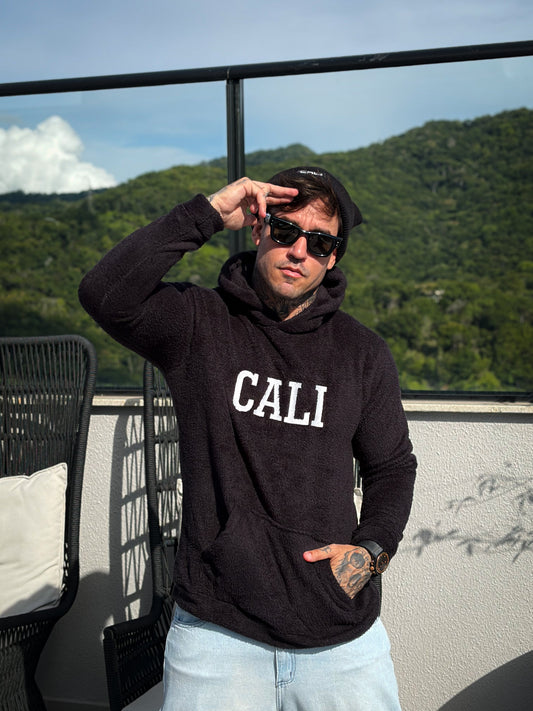 Moletom Cali Black Pelúcia