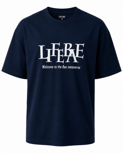 Camiseta Oversized Life Bae Madri