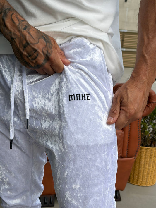 Calça Mahe Skinny Branca Holografic