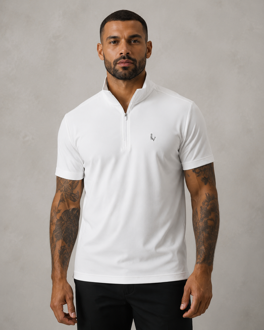 Camiseta Polo LV White