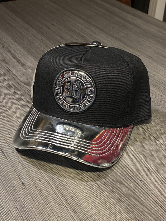 Boné Snapback Preto Follow Reflex Silver