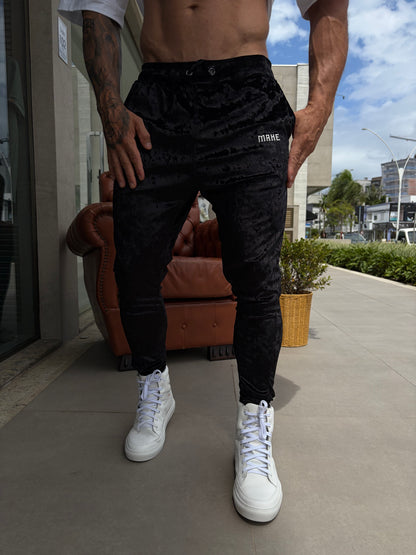 Calça Mahe Skinny Black Holografic