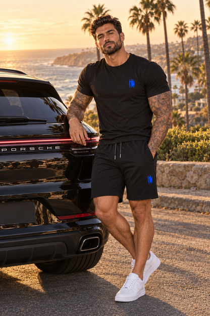 Conjunto Mahe Black Blue
