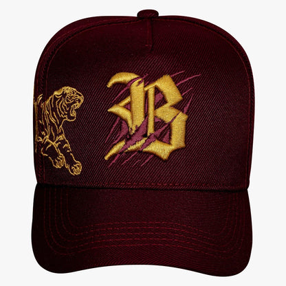 Boné Snapback BLCK Trigre Asiático Wine