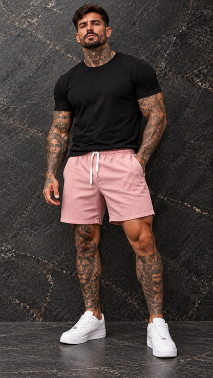 Short Mauricinho Linho Goiaba