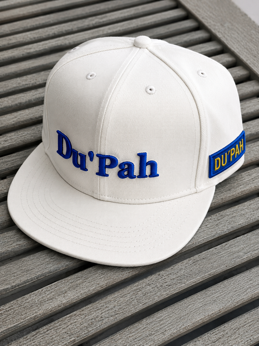 Boné Dupah Aba reta Off White Snapback