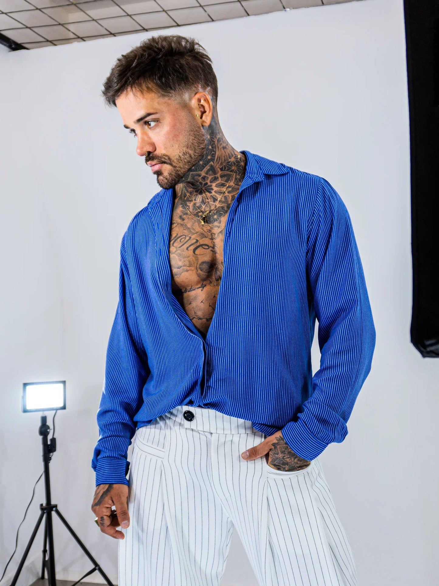 Camisa Azure - Royal Blue