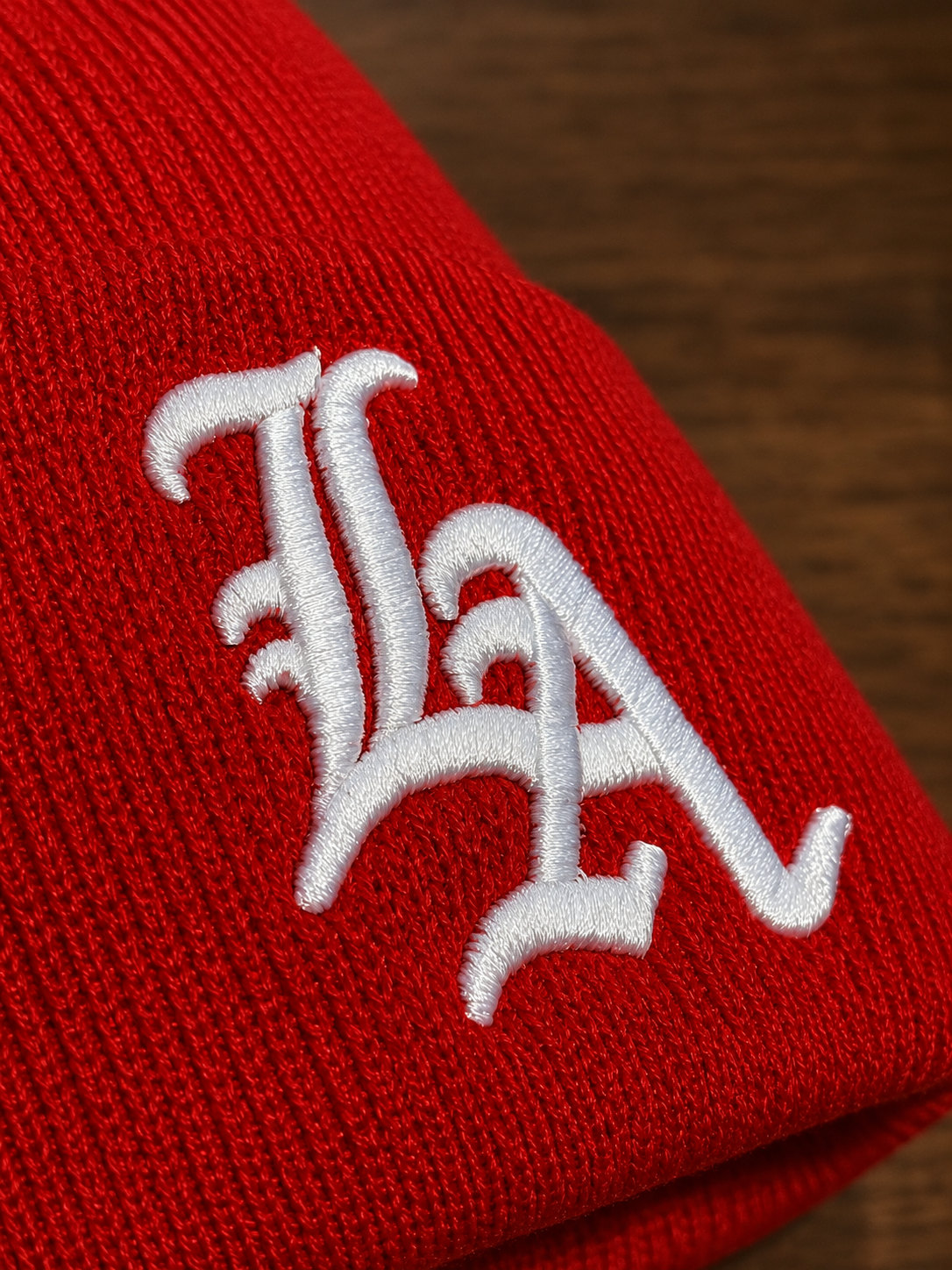 Gorro LA Red Bordado Importado
