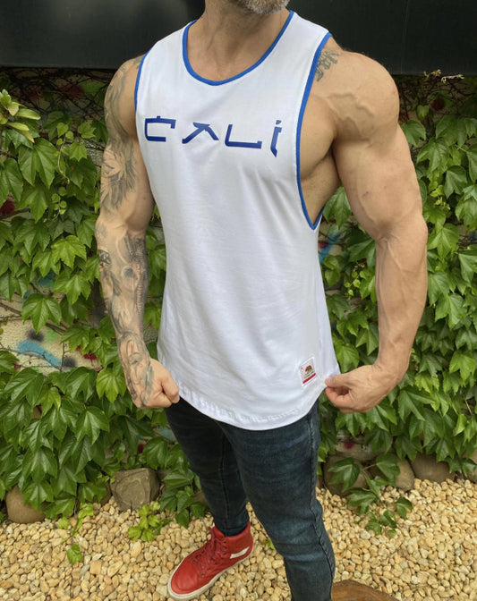 Cali White Flag Tank Top 