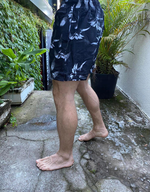 Short Beachwear Leaves 