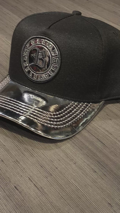 Boné Snapback Preto Follow Reflex Silver