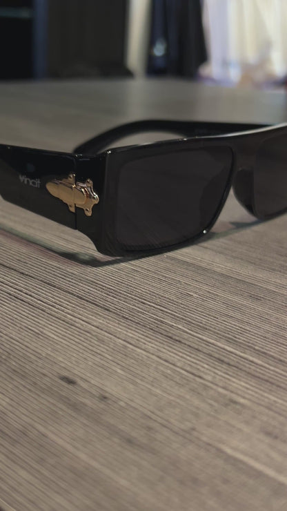 Óculos de Sol Ciber Black Gold