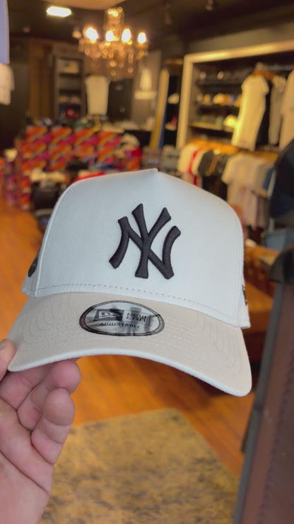 Boné New Era NY Eframe White