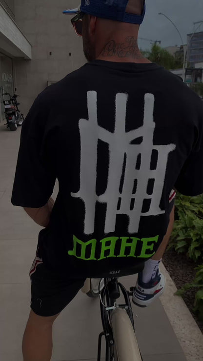 Camiseta Mahe Over Spray Paint White