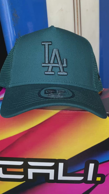 Boné New Era LA Eframe Truker Green